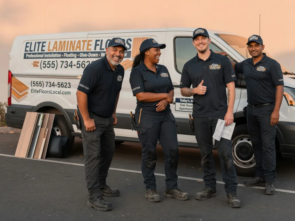 Laminate flooring installation company in Earlsboro, OK